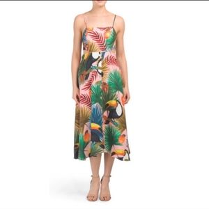 FARM Rio Tropical Print Dress - Multicolor Sz: Small